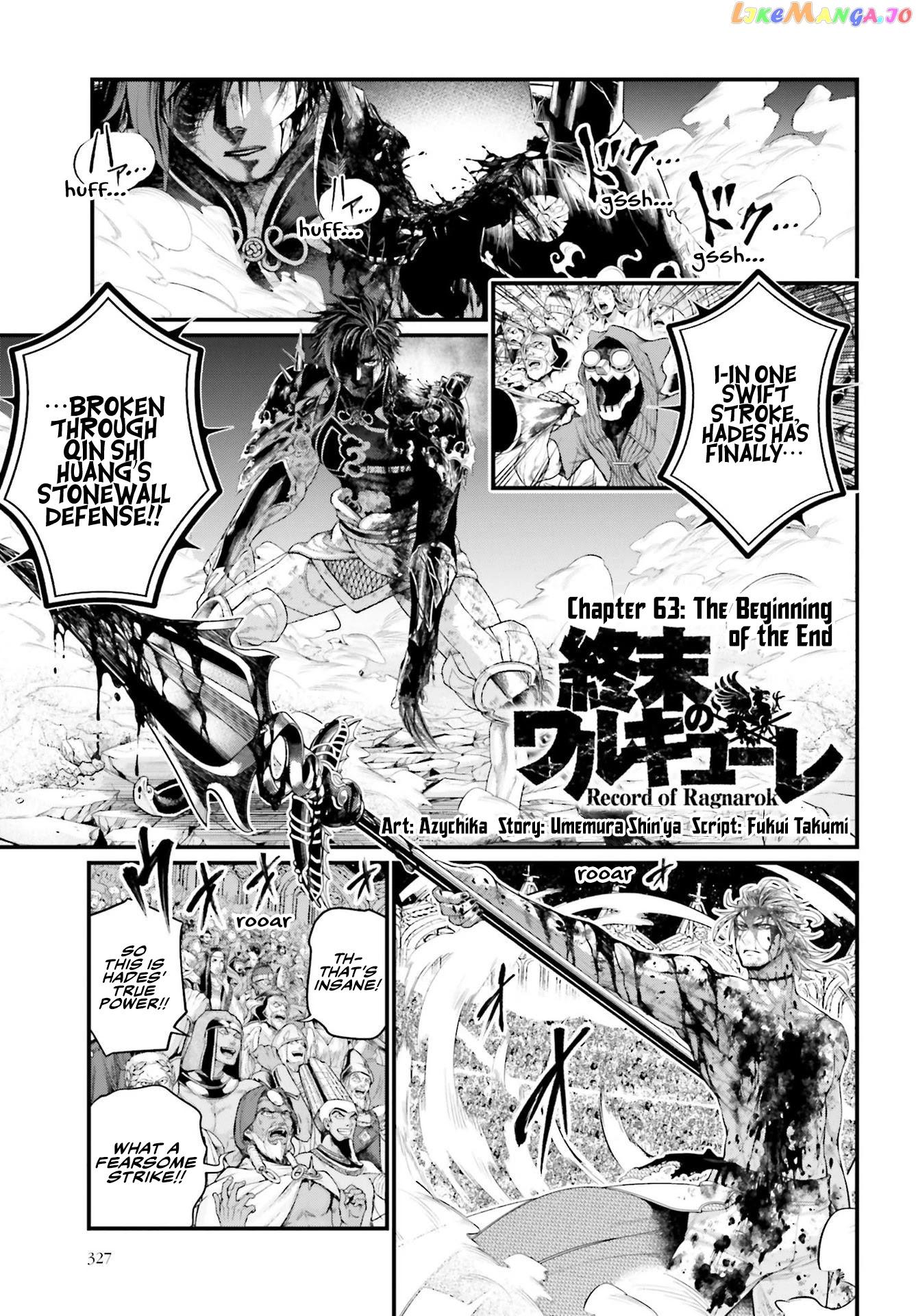 Record Of Ragnarok, Chapter 63 image 01